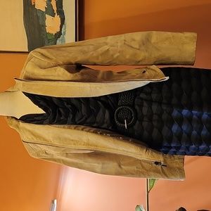 Valerie Stevens Tan Leather Jacket